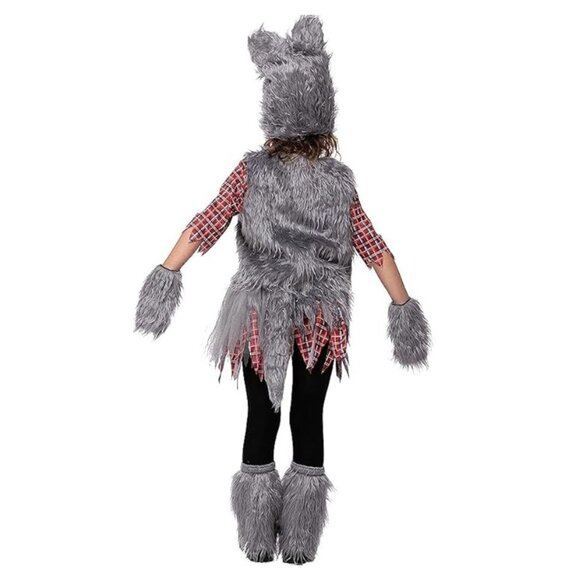 SPOOKTACULAR | Girl's Werewolf Costume Halloween Costume Medium GUC 8 10 yrs GUC - Picture 3 of 6